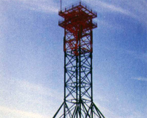 松山空港滑走路延長測量櫓
