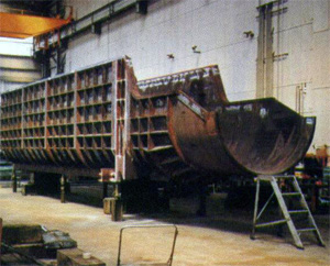 製鉄所高炉用スクラップシュート(46t)